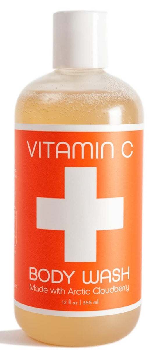 Kalastyle VITAMIN C Body Wash | Made with Arctic Cloudberry | No Sulfates, Parabens, or Silicones | Vegan | Cruelty Free | 12 fl oz, 355 ml | Nordic + Wellness