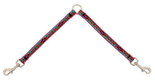 Lupine Coupler for Walking Two Small Dogs Together, 1/2" Wide El Paso Design 18" Long