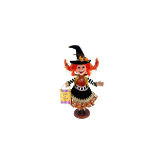 Mark Roberts Figurine, Medium, Orange, Black, Gold
