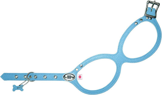 Buddy Belts Harness Pebble Grain Blue - Premium Edition (2.5)