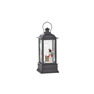 Raz Electric Lantern, 8.75 Inch, Black