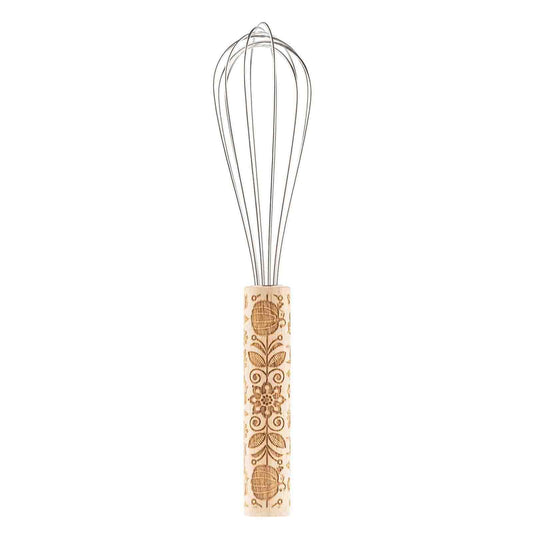 Tablecraft Whisk Utensil, 12", Silver