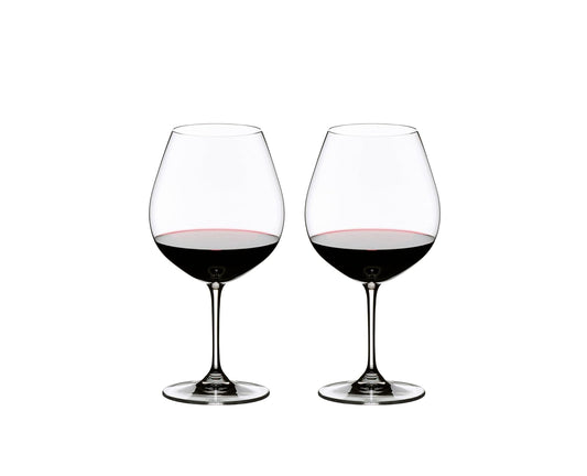 Riedel 6416/07 VINUM Pinot Noir Glass, Set of 2, Clear