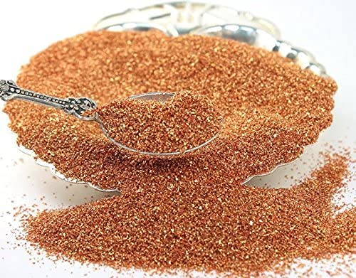 Meyer Imports Imported Sparkly German Glass Glitter Most Popular Grain Size Multicoloured 1 Oz (Copper)