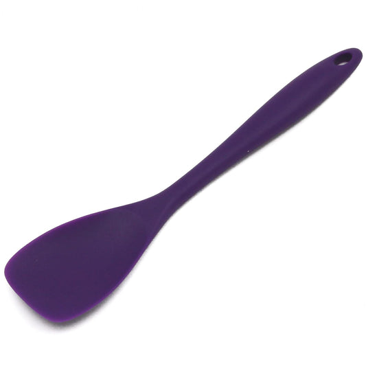 Chef Craft Premium Silicone Spoon Spatula, 11.5", Purple