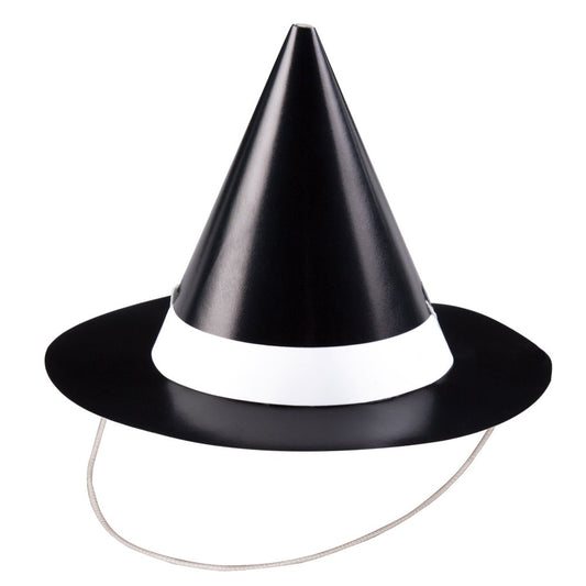 Unique 77057 Mini Witch Party Hat, 3" x 4.5", 8 Ct.