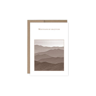 Shannon Martin Design Greeting Card, 4.5 x 6.25, Rich Copper and Sepia Tones