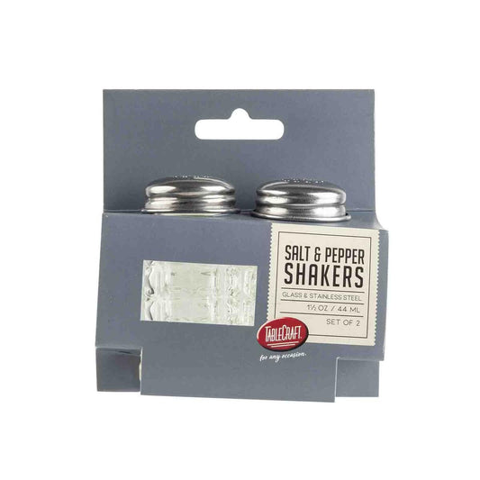 Tablecraft Old Fashion Salt & Peper - Carded Pack Of 6