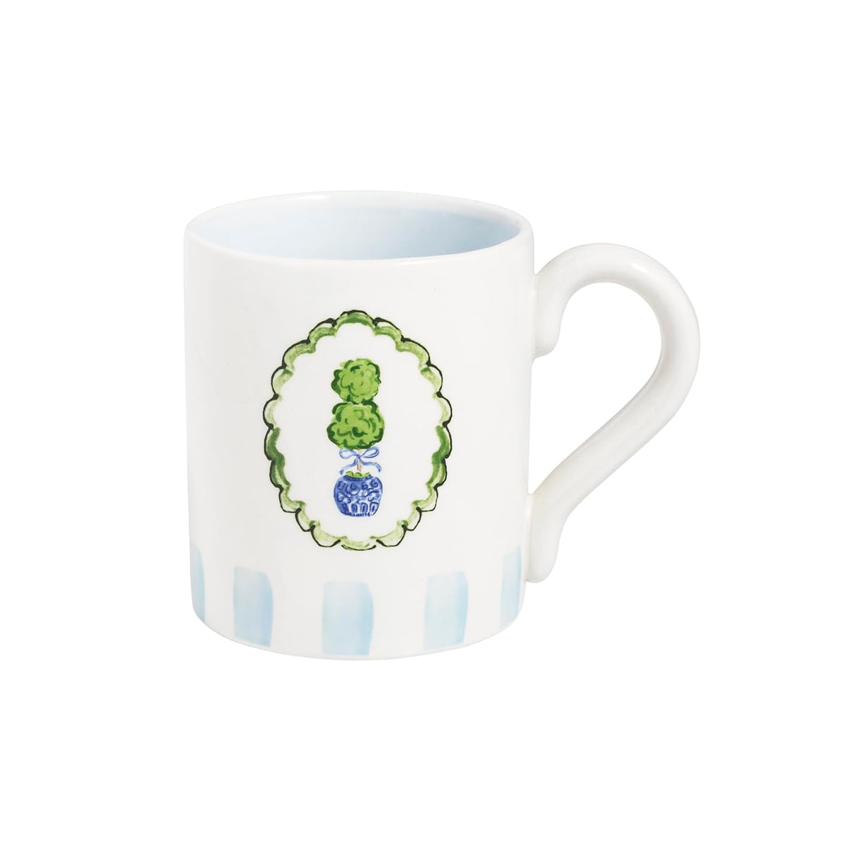 Mud Pie Drinking Cup, 15 Ounces, Single Topiary