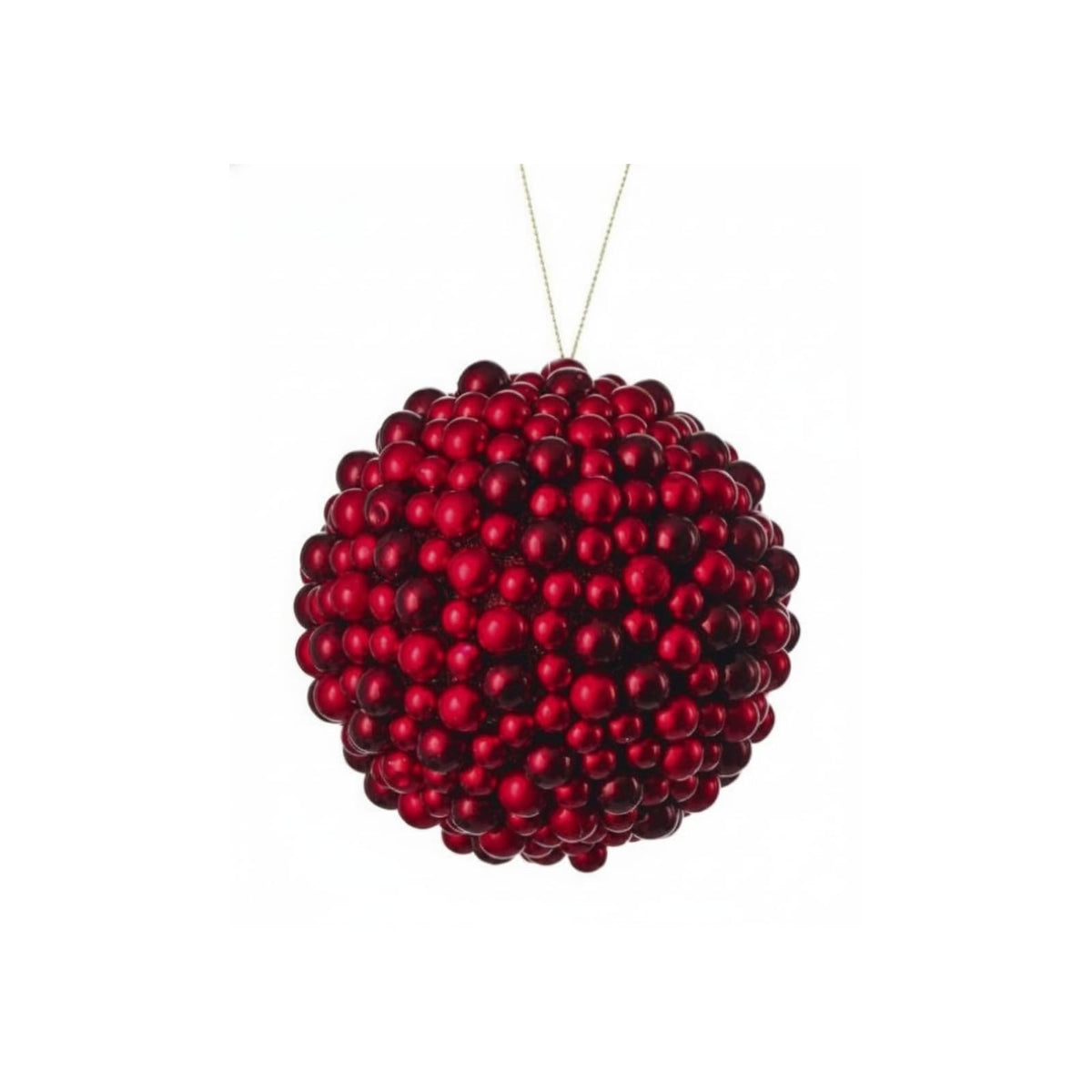 Regency International Hanging Ornament, 6-inches, Shiny Red