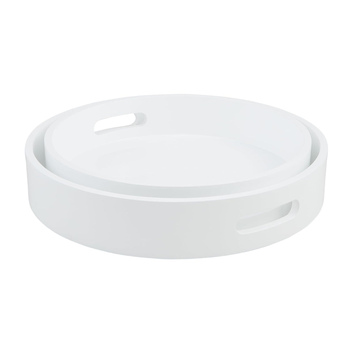 Mud Pie Tray, 15" round, White
