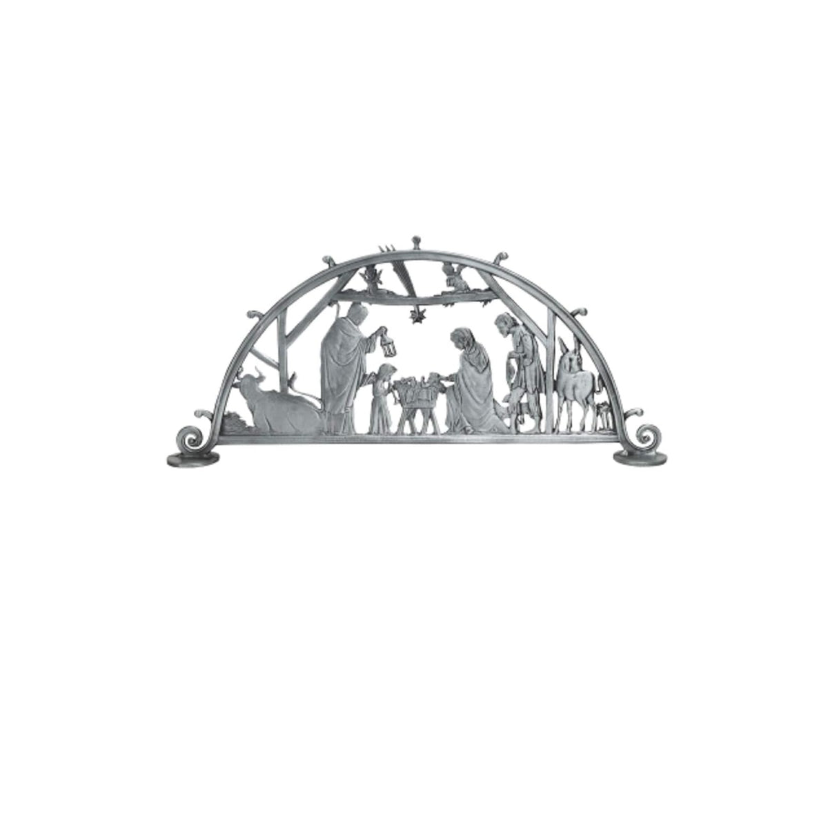 Cathedral Art Figurine, 10 3/4 x 4 3/4, Silver