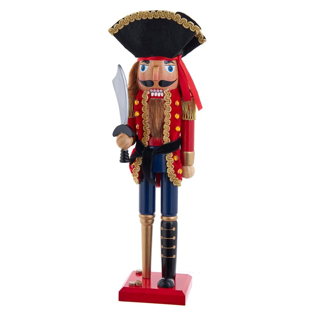 Kurt S. Adler Figurine, 15.9" x 5.1" x 4.3", Red