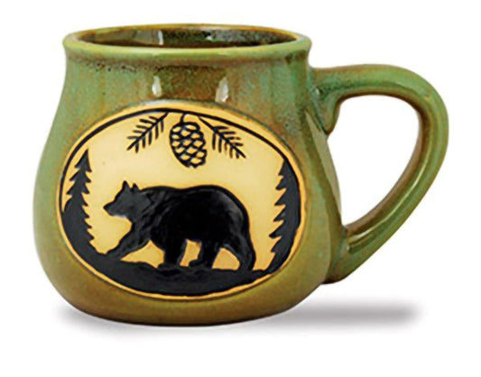 Cape Shore Bean Pot Coffee Tea Mug Cup - Bear Gifts for Birthday Christmas, 16 Oz
