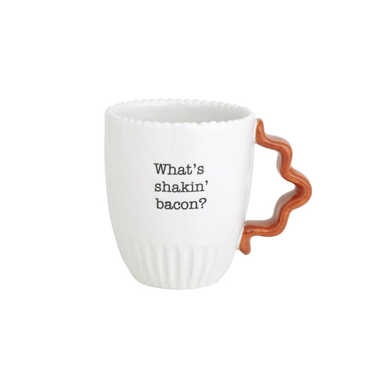 Mud Pie Drinking Cup, 15 Ounces, Bacon