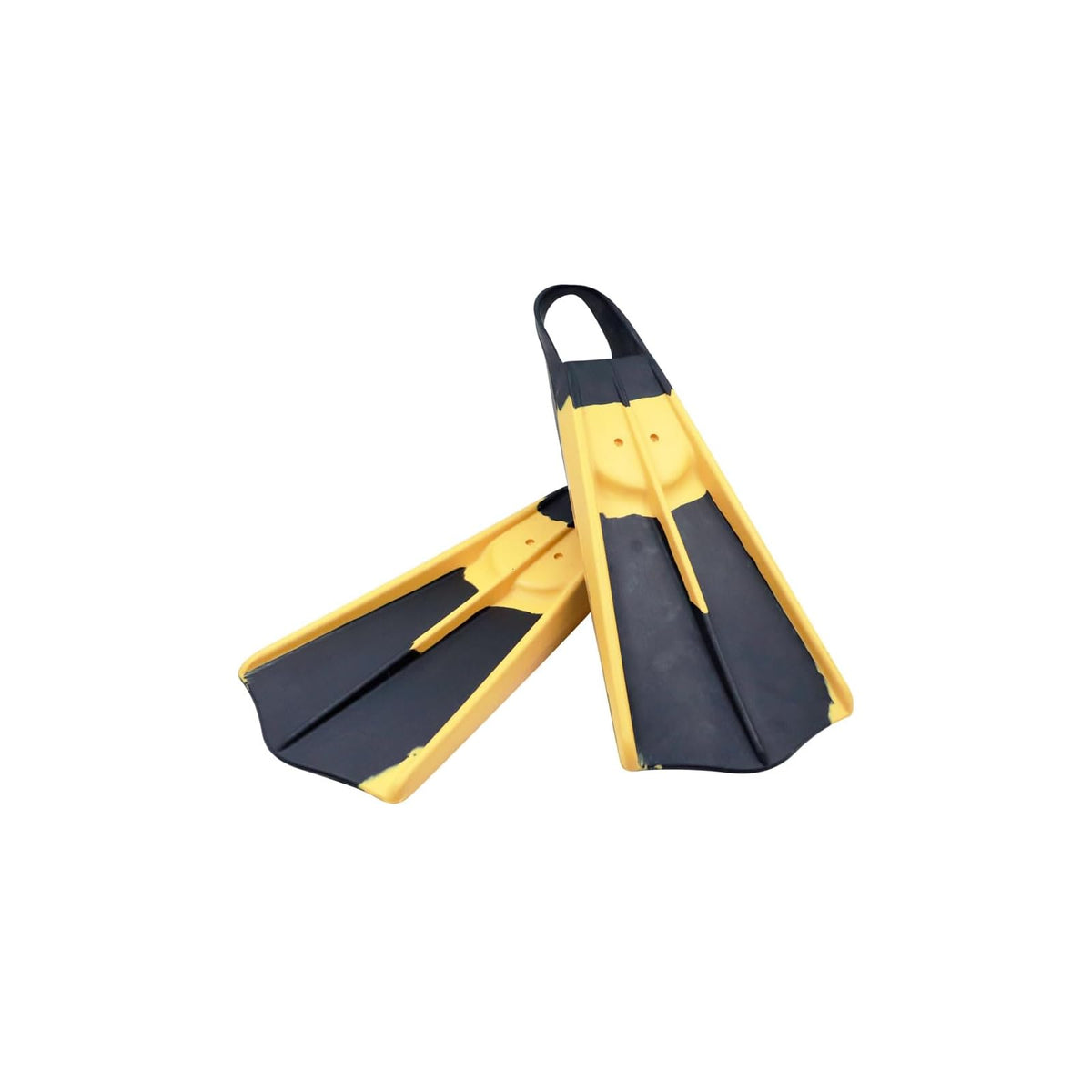 Voit Swim Fin, Large, Black and Yellow
