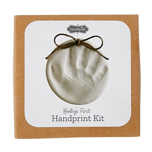 Mud Pie Baby's First Handprint Kit, 5 inch Diameter, Paper