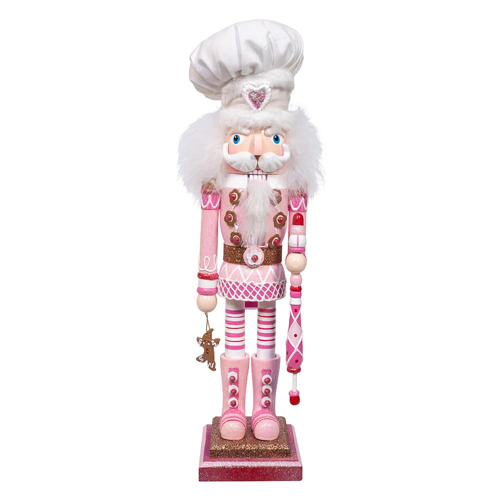 Hollywood Nutcrackers Figurine, 16", Pink