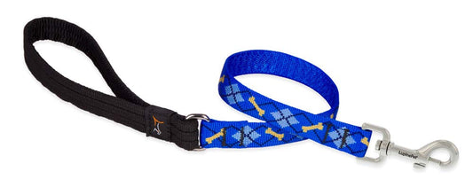 Lupine Pet Originals 3/4" Dapper Dog 2-Foot Traffic Lead/Leash for Medium and Larger Dogs