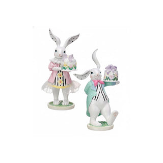 Regency International Figurine, 9 inches, Clear/White
