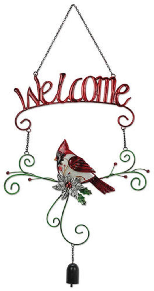 Sunset Vista Designs Cardinal Welcome Sign