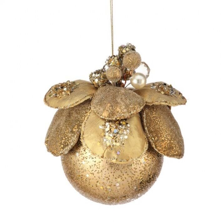 Regency International Hanging Ornament, 4 Inch, Gold