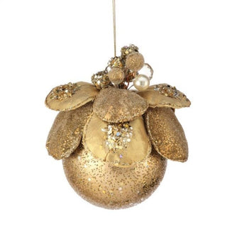 Regency International Hanging Ornament, 4 Inch, Gold