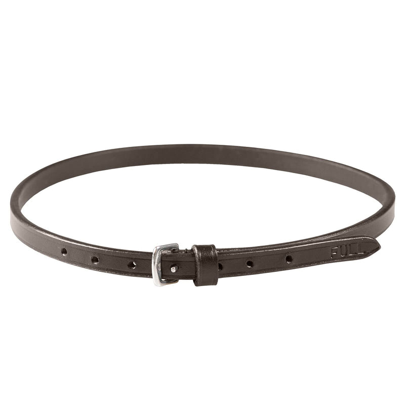 Horze Flash Noseband Strap - Brown - Warmblood