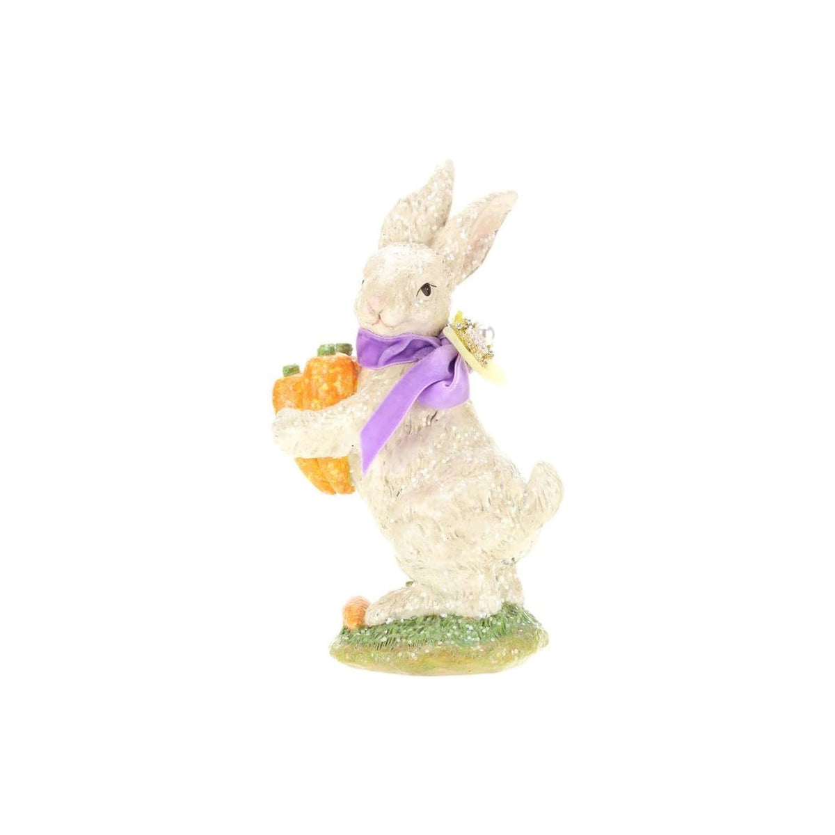 Mark Roberts Figurine, 8.5 inches, Gold With Purple Accents