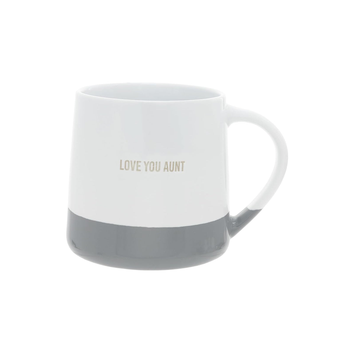 Pavilion Gift Company Drinking Cup, 17 Ounces, White, Gray