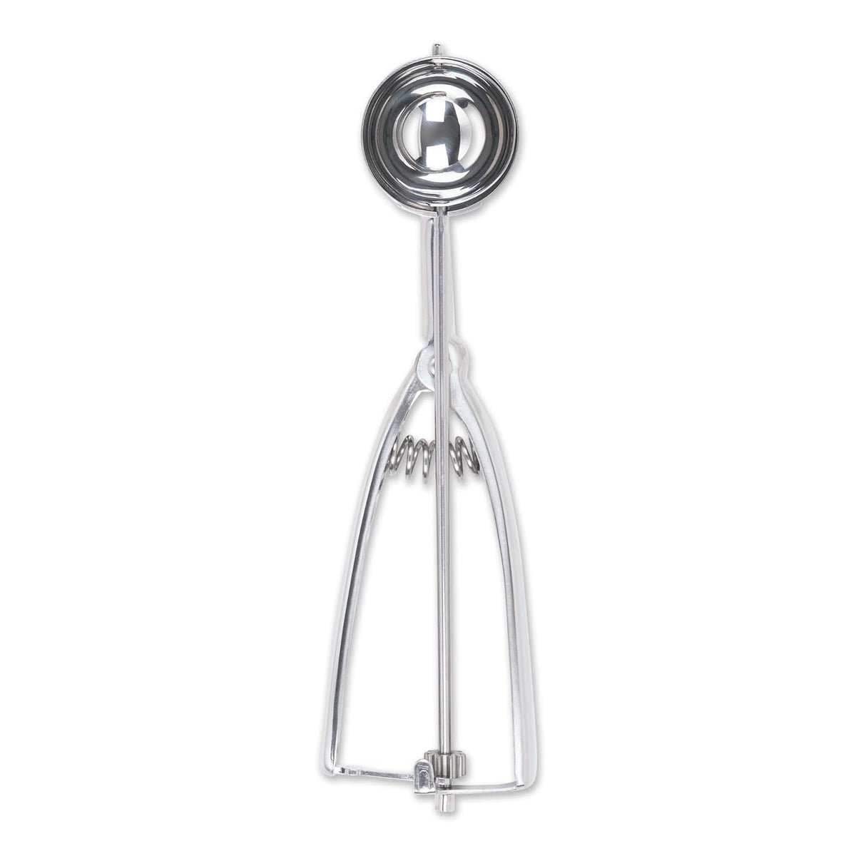 RSVP International Endurance Stainless Steel Spring Release Scoop, 1-3/4-Inch diameter