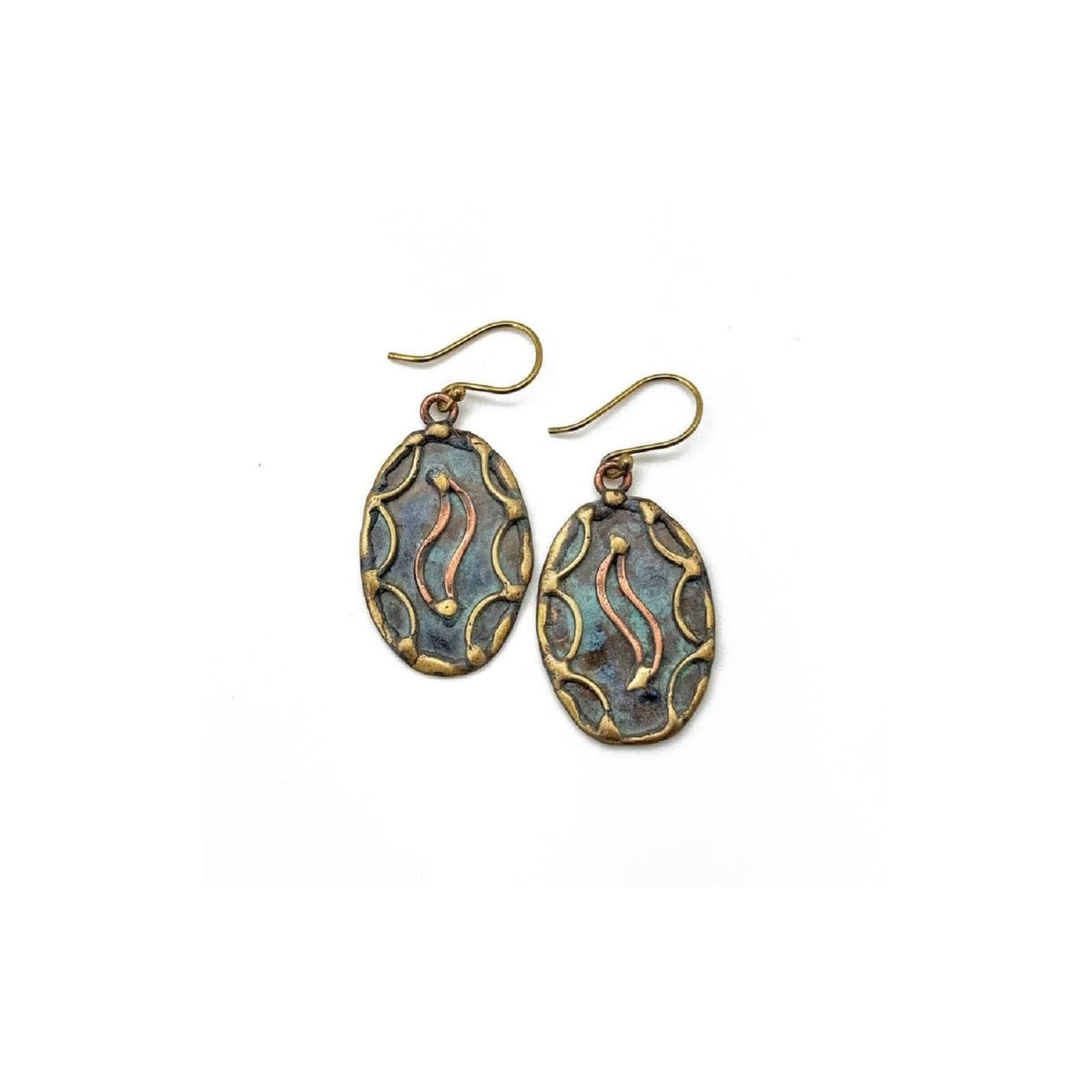 Anju Earring, Multicolor, Dangle