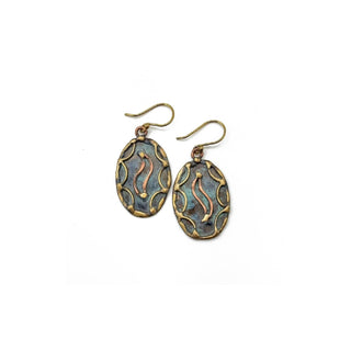 Anju Earring, Multicolor, Dangle