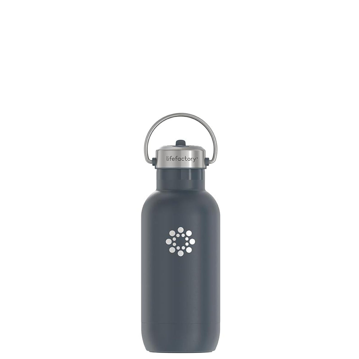 Lifefactory Thermos, 16 Ounces, Carbon Black