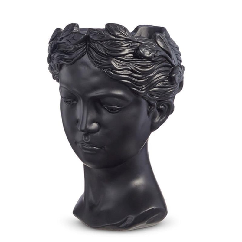 Raz Imports 2024 in Bloom 13.25" Goddess Head Planter