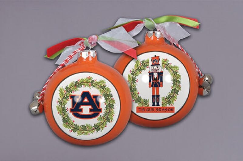 Magnolia Lane Hanging Ornament, 3.5-inch, Orange