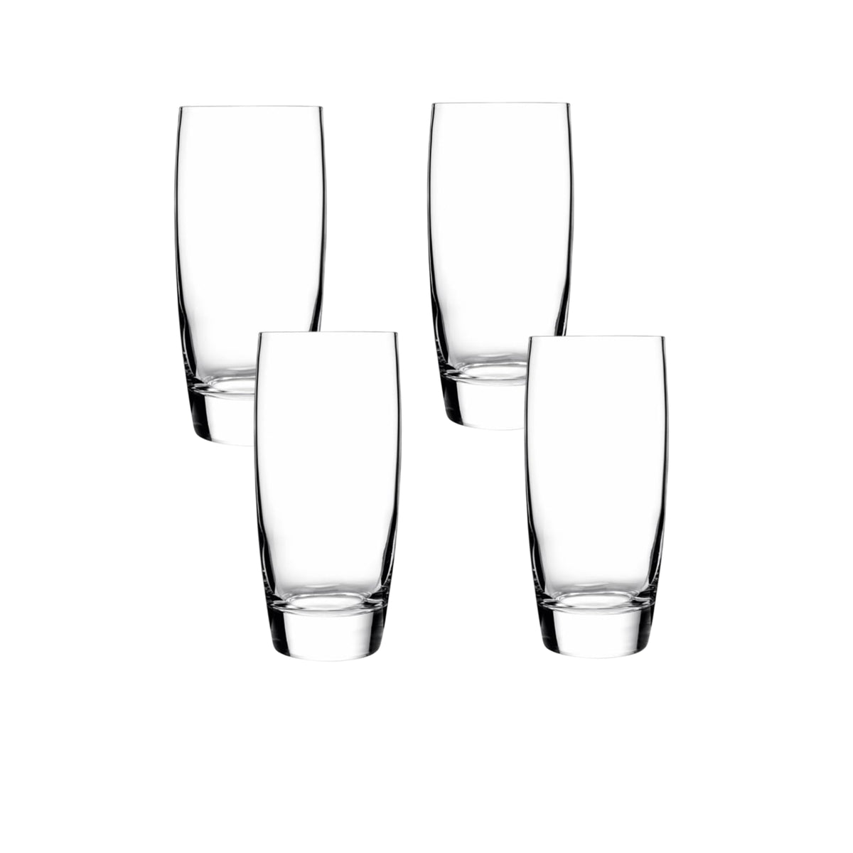 Luigi Bormioli Drinking Cup, 7.3 inches (Pack of 4), Clear