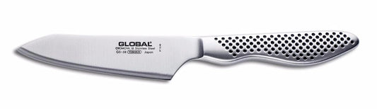 Global GS-58-4 1/2 inch, 11cm Anniversary Oriental Utility 25th Ann. Knife, 4.5", Stainless Steel
