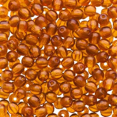 John Bead Craft Bead, Small, Transparent Topaz
