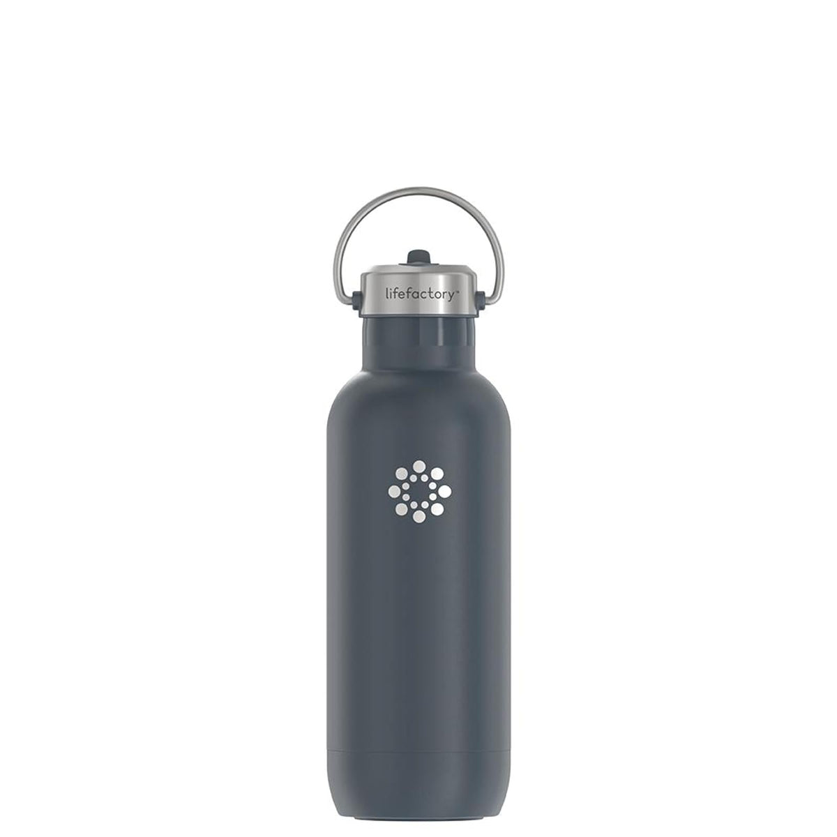 Lifefactory Thermos, 20 Ounces, Carbon Black