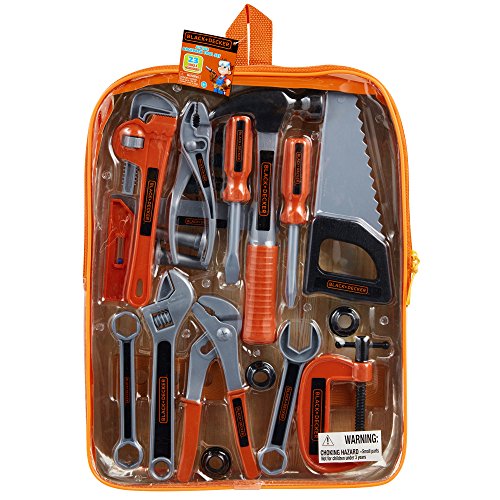 Black & Decker Jr. 23 Piece Backpack Set