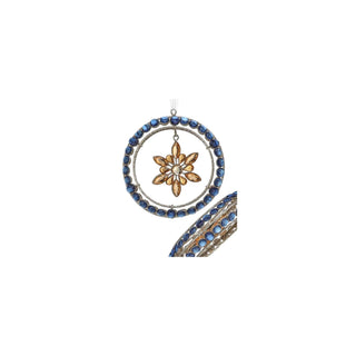 Regency International Hanging Ornament, Dark Blue Champagne