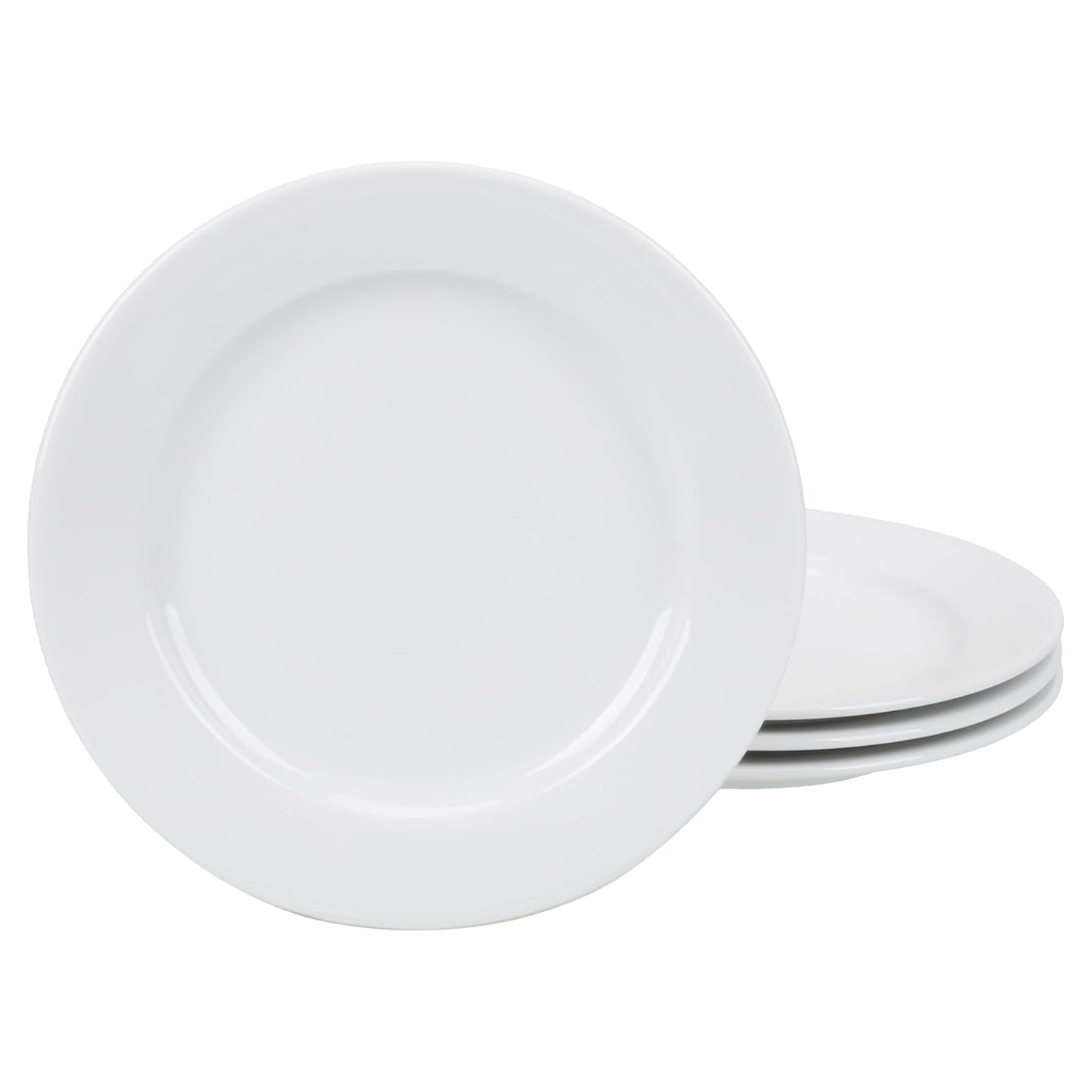 BIA Cordon Bleu 8-Inch Bistro Salad Plate, Set of 4, White