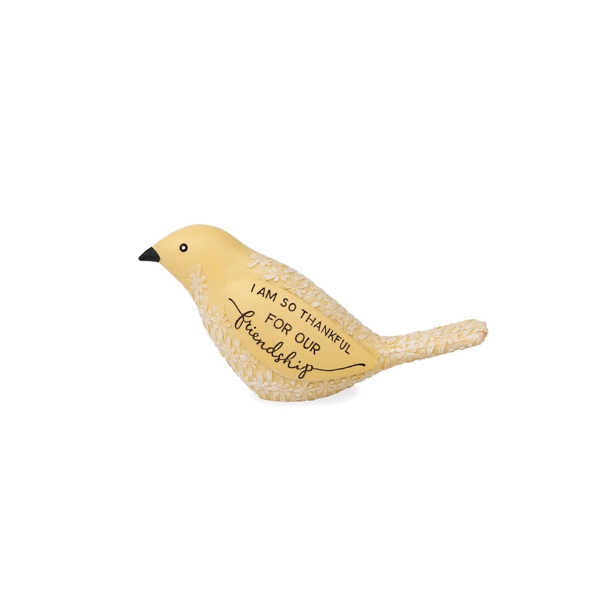 Blossom Bucket Figurine, Small, Yellow