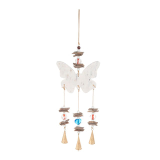 Ganz Wind Chime, 28 Inch, White