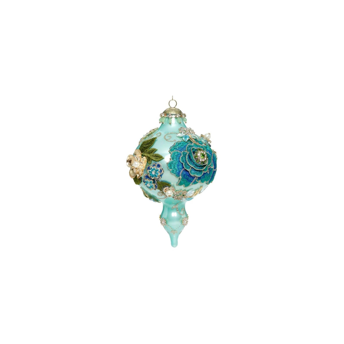 Mark Roberts Hanging Ornament, 9 Inches, Turquoise