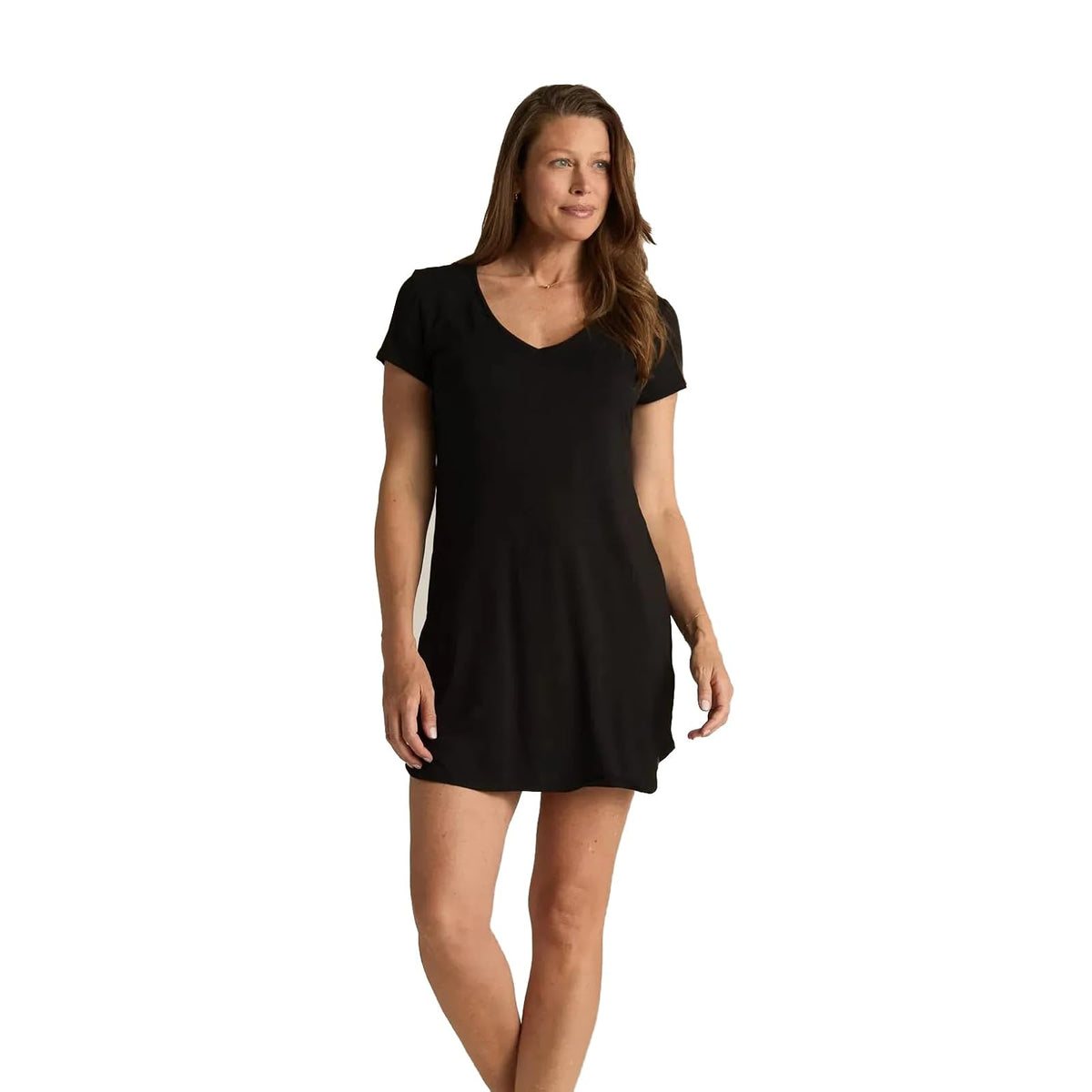 Faceplant Dreams Nightgown Nightshirt, Medium, Aqua