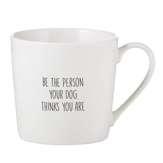 Creative Brands Santa Barbara Design Studio SIPS Drinkware Coffee Cup/Mug, 14-Ounce, Be The Person