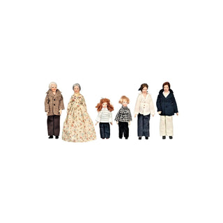 Town Square Miniatures Toy Figure, 1:12 scale, White