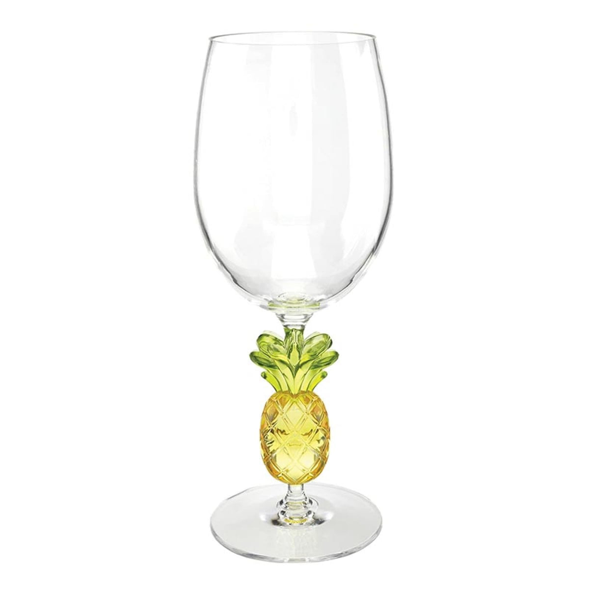 Slant Collections Drinking Cup, 16 Ounces, Yellow Pineapple Wine